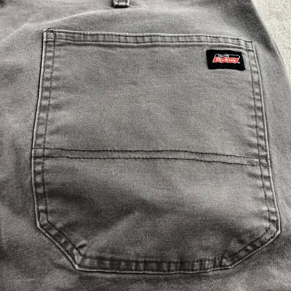 Dickies Mens Work Pants Size 40x30 Straight Casual Classic Workwear Gray Travel - Picture 10 of 12